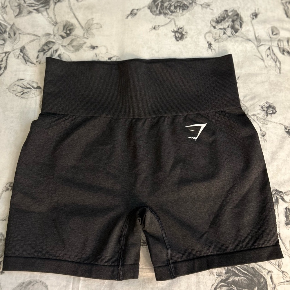Gymshark Black Athletic Shorts High Waist Performance